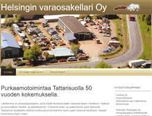 Tablet Screenshot of helsinginvaraosakellari.fi